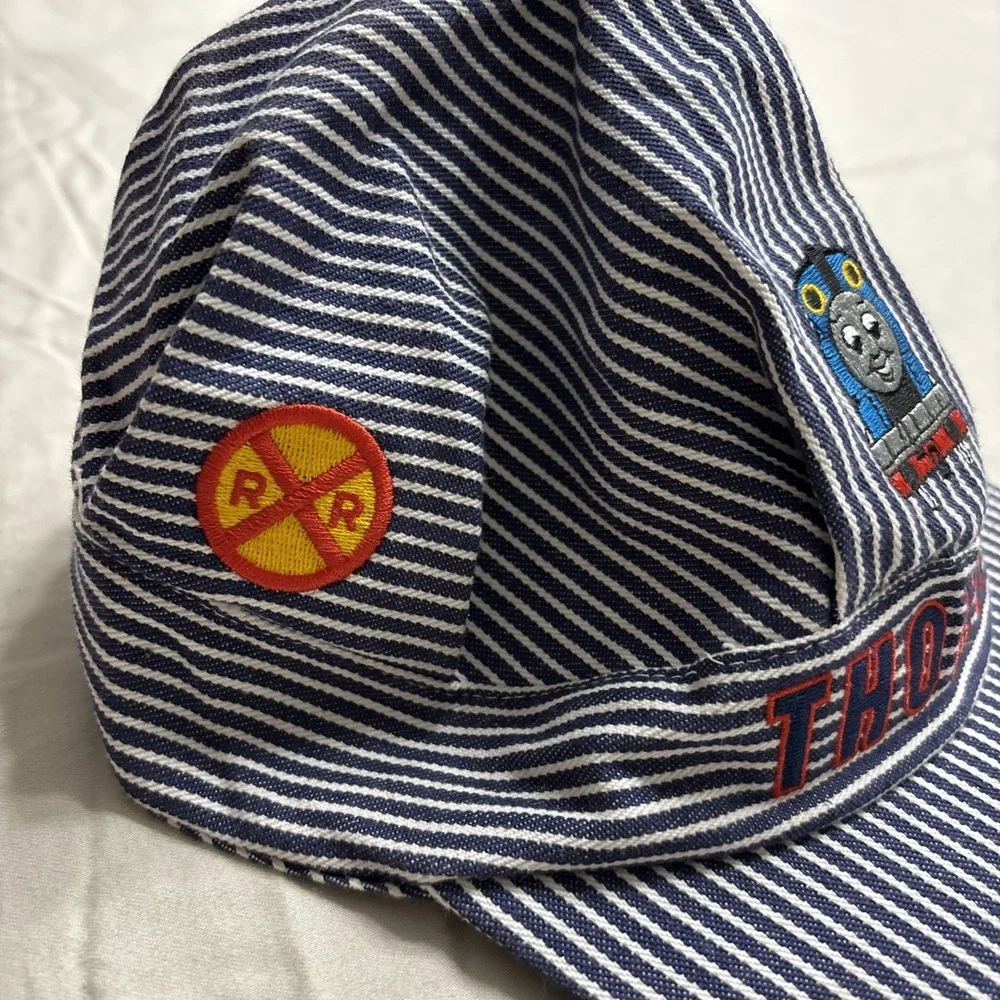 Thomas the tank & friends-conductor train‎ engineer striped cap hat 2008